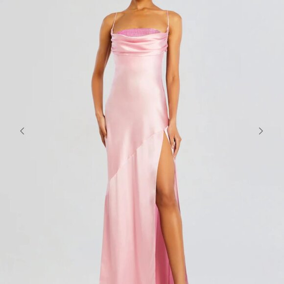 Retrofete Dresses & Skirts - Revolve Retrofete Emery Embellished Silk Dress Size XS - New with Tags